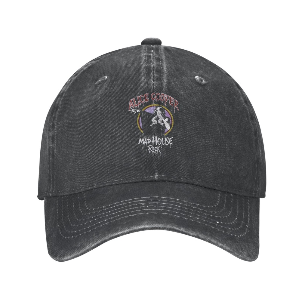 คุณภาพระดับพรีเมียม Alice Cooper Mad Hoe Rock Sun Protection หมวก Snapback