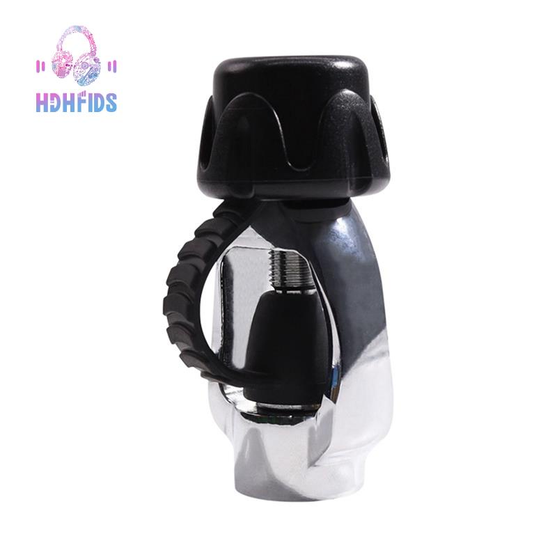 300Bar 4500Psi DIN To Yoke Regulator อะแดปเตอร์ดําน้ําถังแรงดันสูงบรรจุวาล์ว Din Station พร้อมหมวกกั