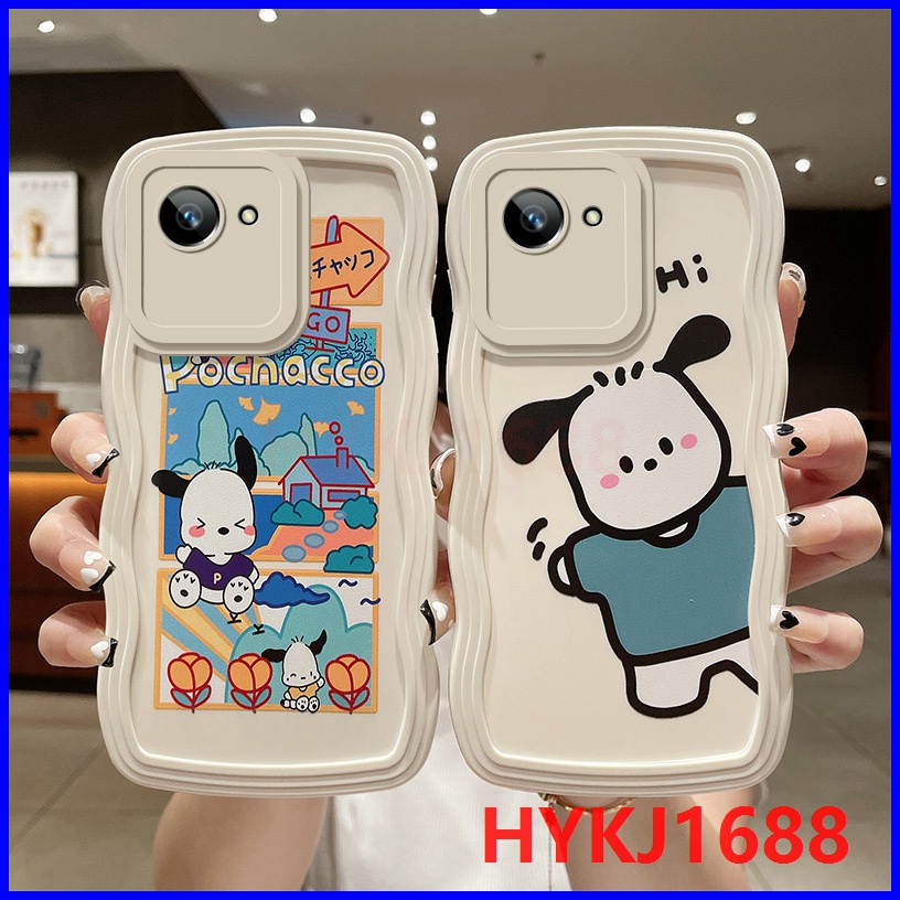 เคส Realme C30 Realme C30S Realme Narzo 50i Prime เคสโทรศัพท์มือถือ ซิลิโคน tpu ลายคลื่นใหญ่ สําหรับ DBL