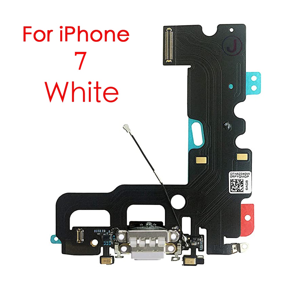 ชาร์จ USB Dock พอร์ต Flex Cable พร้อมไมโครโฟนสําหรับ iPhone 7 8 8P X XR XS Max เปลี่ยน - รูปที่ 6