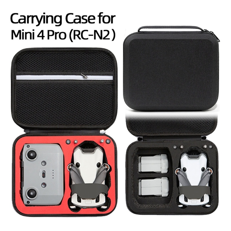 Kiss กระเป๋าใส่ป้องกันพร้อมถาดวางด้านในสําหรับ Mini 4 Flight Pouch Keep Your Gear Safe and Secure