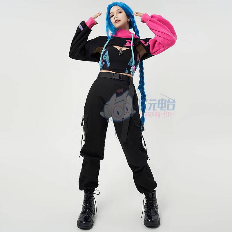 ชุดคอสเพลย์ League of Legends LOL JINX