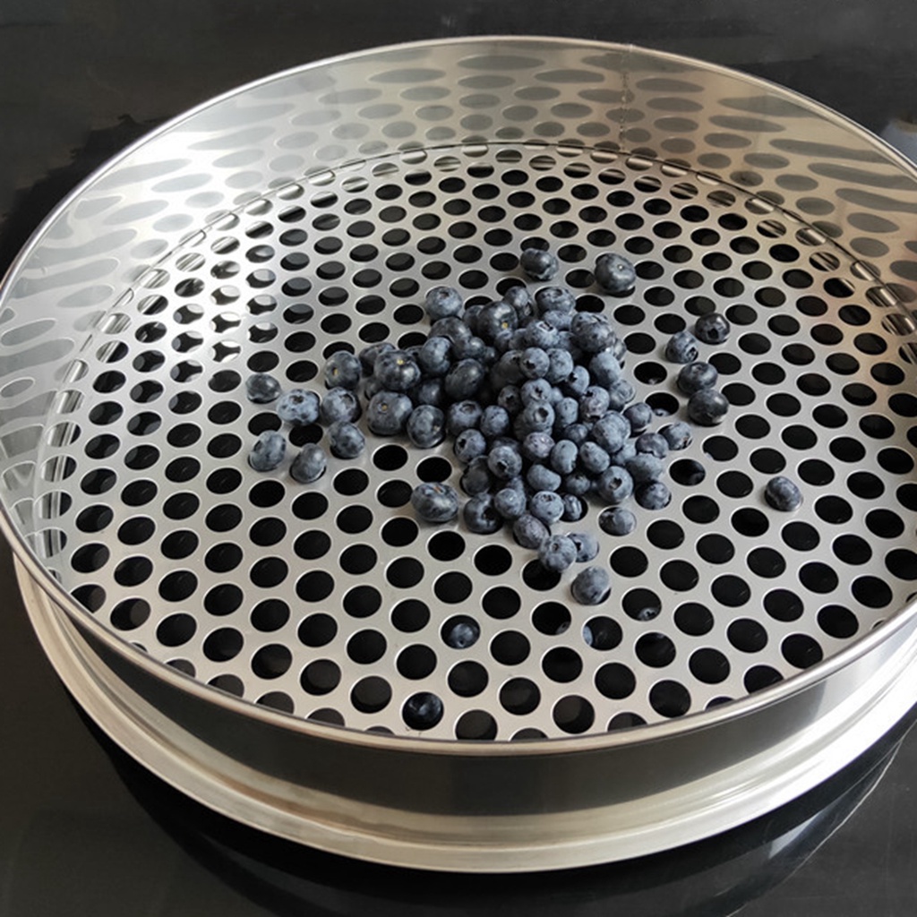 20/30 ซม.1-50 มม.304 สแตนเลสกรองตาข่ายตะแกรงรอบ Hole Sifter ห้องครัวอาหาร Bean FILTER Shakers ผลไม้กรองตะแกรงกรอง