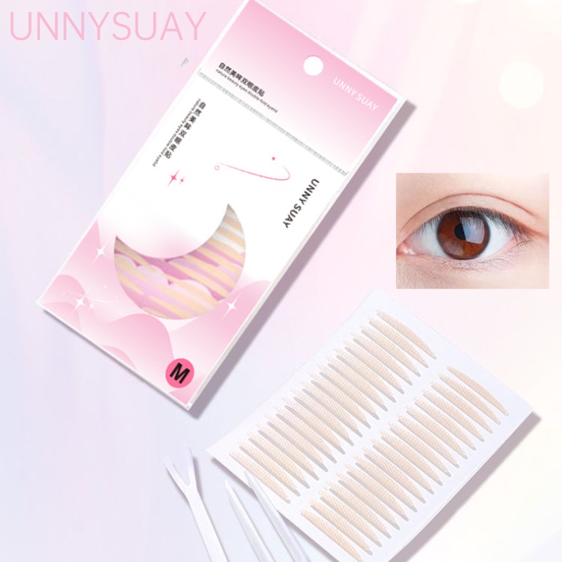 Unnysuay Double Eyelid Patch ที ่ มองไม ่ เห ็ น Traceless Swollen Eyes กันน ้ ําตามธรรมชาติไม ่ ตกปิด