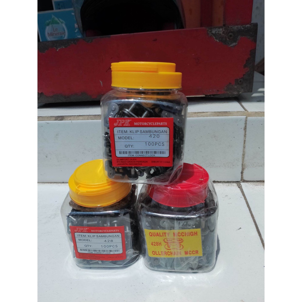 10 ชิ้น ข้อต่อโซ่ 420/428/428H