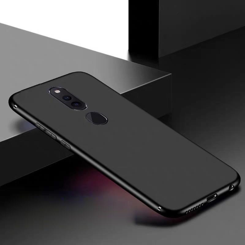 เคส Oppo F11 / F11pro / F9 / F7 / F5 / F1S สำหรับออปโป้ ซิลิโคนสีดำ กันกระแทก นิ่ม TPU Case