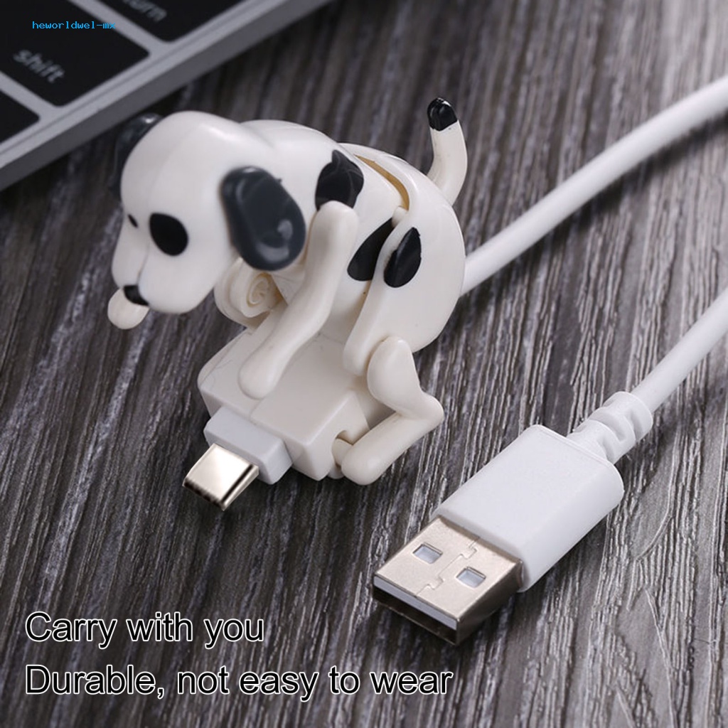 Heworldwel สายชาร์จข้อมูล Type-c 8-pin micro Usb คุณภาพสูง ทนทาน ชาร์จเร็ว สําหรับสุนัข