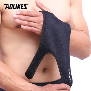 AOLIKES สายรัดข้อมือเสริมเหล็กและปลอกนิ้วป้องกันการบาดเจ็บที่ข้อมือและนิ้ว สายรัดข้อแก้ปวดป้องกันแพลงสายรัดมือ