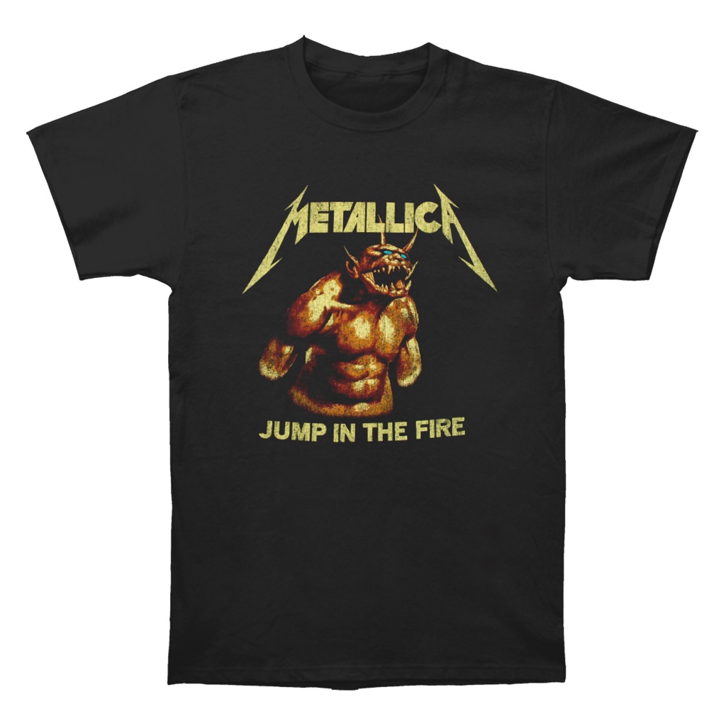 Metallica - Jump In The Fire รองเท้ากระโดด สไตล์วินเทจ