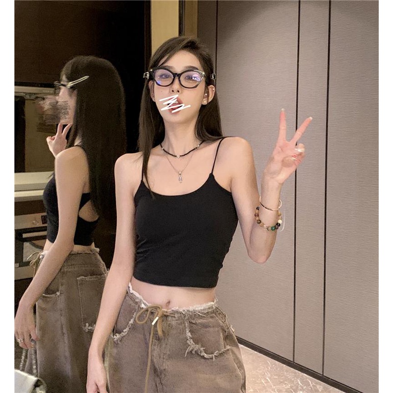 Lune_Grace เสื้อสายเดี่ยวหลังเว้า มีฟองน้ำในตัว เซ็กซี่ x2326# ราคา ถูกที่สุด ดีลบีเคเค แกลเลอรีภาพที่ 3