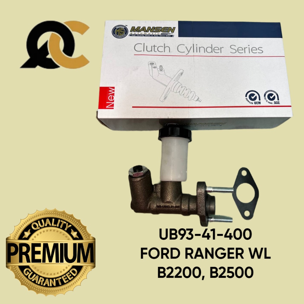 TOP CLUTCH PUMP CLUTCH MASTER CYLINDER FORD RANGER WL B2200, B2500 5/8" (MANSEN) UB93-41-400