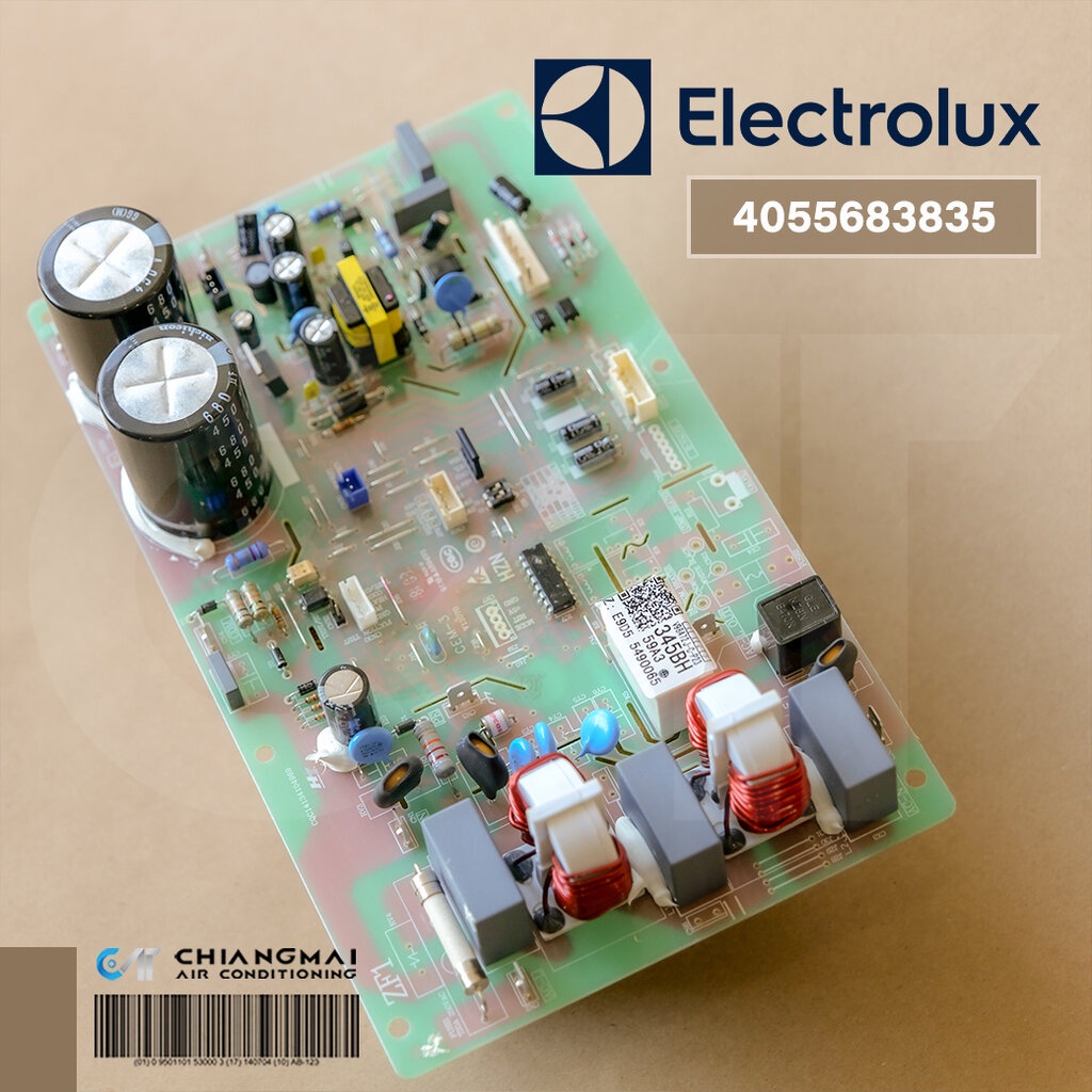 4055683835 แผงวงจรแอร์ Electrolux แผงบอร์ดแอร์อีเลคโทรลักซ์ บอร์ดคอยล์ร้อน รุ่น ESV09CRO-B1E