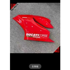 แฟริ่งด้านข้าง ABS สีแดง สําหรับรถจักรยานยนต์ Ducati PANIGALE 959