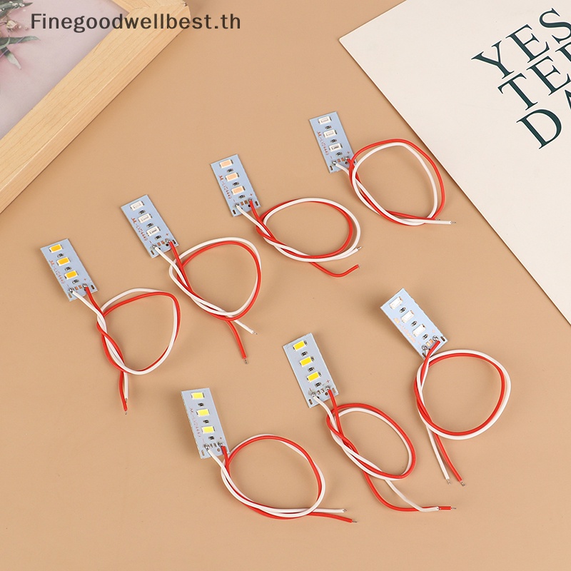 Fbth ขายดี บอร์ดหลอดไฟ 1.5W 5V LED 5730 ความสว่างสูง พร้อมสาย 1 ชิ้น