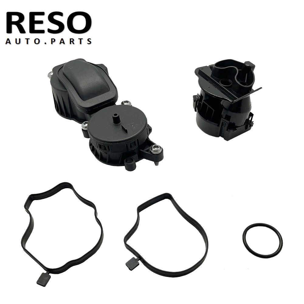 RESO เครื่องยนต์บล็อก Breather สําหรับ BMW E46 330d E60 E61 530 7er 730d X3 X5 11127799225 111277992