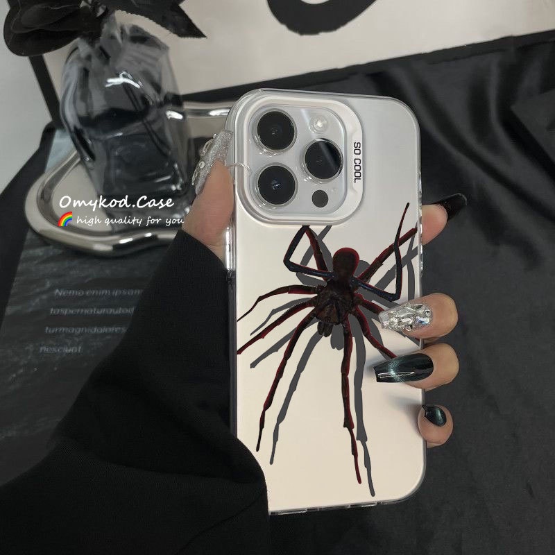 เคสโทรศัพท์มือถือ กันตก ป้องกัน ปิดด้านหลัง ลายตัวอักษร แมงมุม สไตล์มินิมอล สําหรับ Redmi 12C 12 4G 10C 10 9C 9A A1 Redmi Note 12 11 4G 10 8 9S Xiaomi 11 Lite