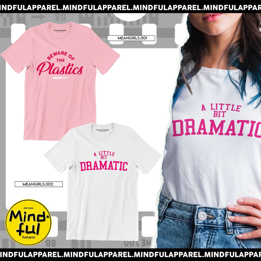 แฟชั่นใหม่ล่าสุด MEAN GIRLS GRAPHIC TEES | MINDFUL APPAREL T-SHIRTเสื้อยืด