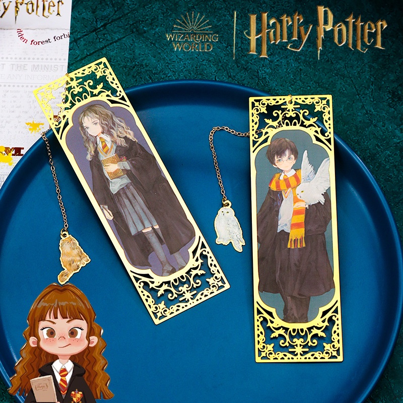 ที่คั่นหนังสือโลหะ ลาย Harry Potter NH036