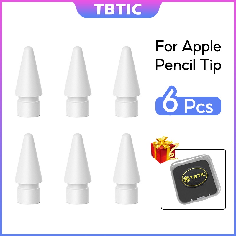 Tbtic ปลายดินสอ แบบเปลี่ยน สําหรับ Apple Pencil Tip Gen 2 1 1st 2nd Generation 2H
