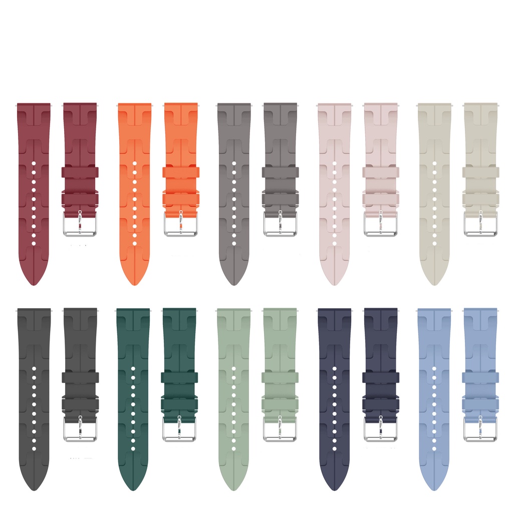 สายนาฬิกาสำหรับXiaomi watch color2 s1 s1pro s1active s2 s3 s4ลายHermesสาย22mm
