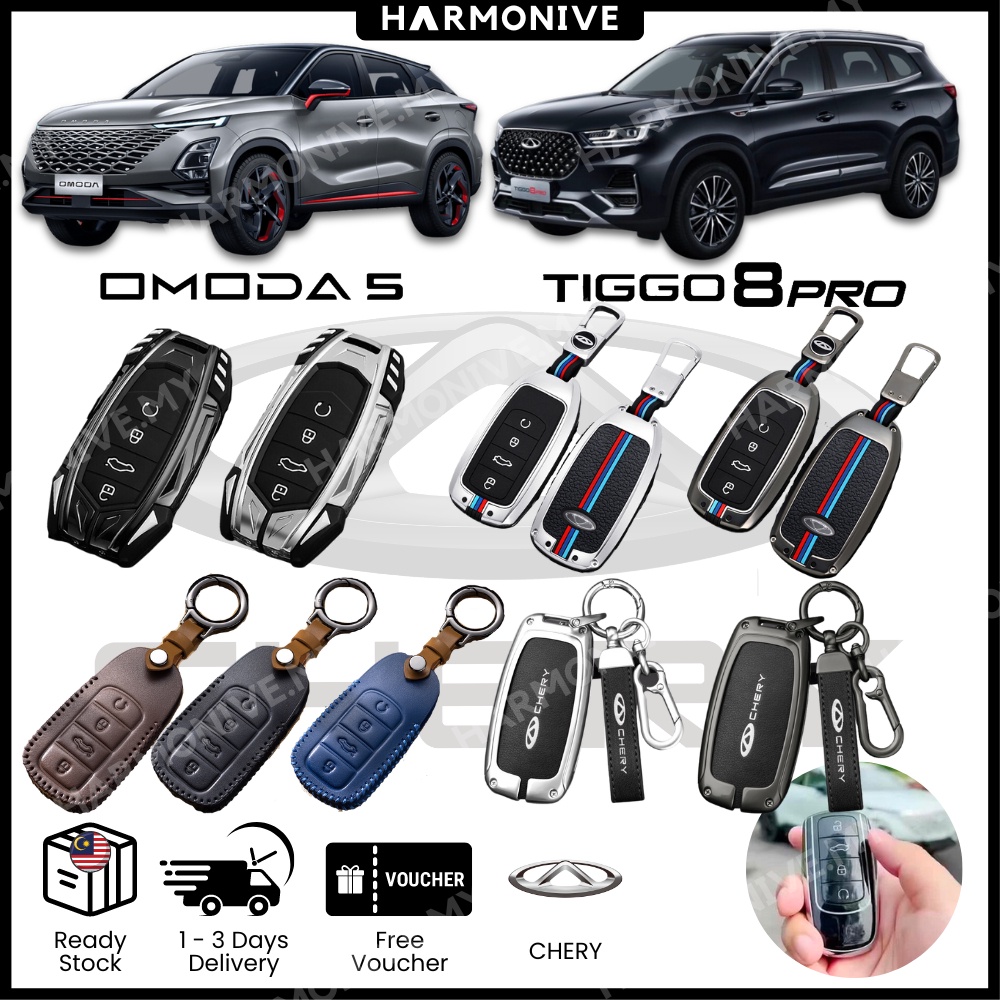Hys [ใหม่] CHERY Omoda 5 Tiggo 8 Pro Key Fob Cover Casing Protector Accessories (คลังสินค้าพร้อม)