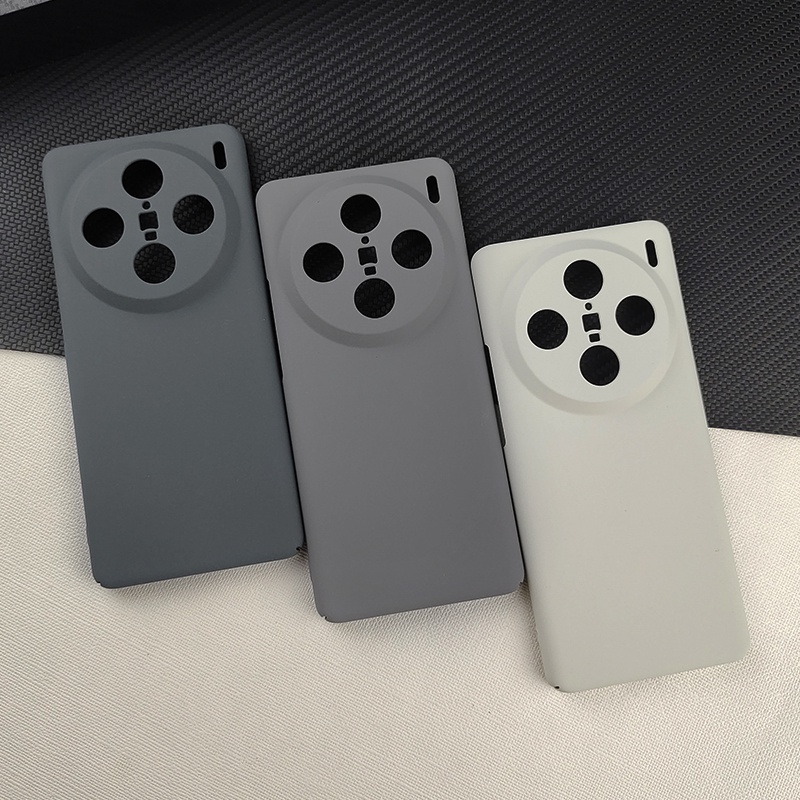 Ultra Thin กันกระแทก Sandstone Matte เคสโทรศัพท์สําหรับ vivo X100s Pro X100 Ultra X100sPro X100Ultra