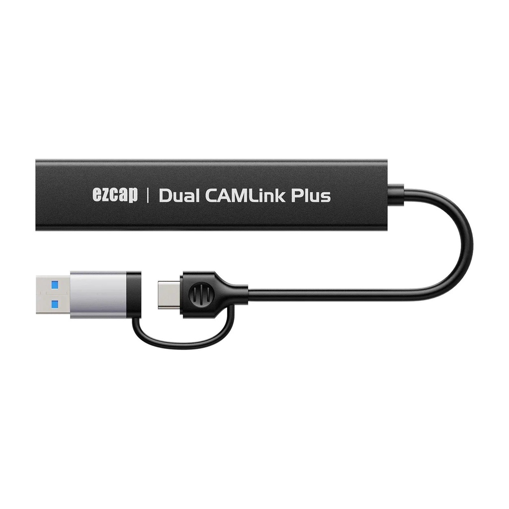 Ezcap316 การ์ดจับภาพวิดีโอ HDMI คู่ 1080p 60fps HDMI เป็น USB 3.0 Type C เครื่องบันทึกวิดีโอ Grabber สําหรับกล้องเกม PC สตรีมมิ่งสด