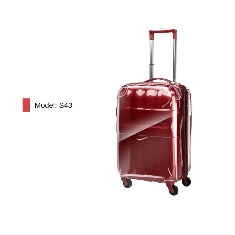 Samsonite เหมาะสําหรับ samsonite samsonite เคส PVC โปร่งใสเฉพาะ Take-off กระเป๋าเดินทางป้องกันกรณีกร