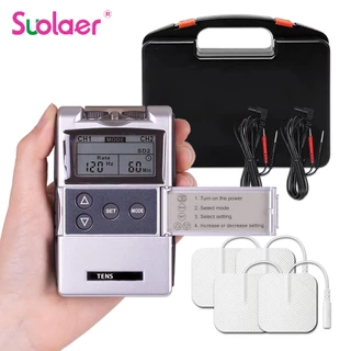 TENS R-C101I หน่วยดิจิตอลเครื่อง EMS ไฟฟ้ากล้ามเนื้อ Therapy Stimulator นวด Body MuscleTraining