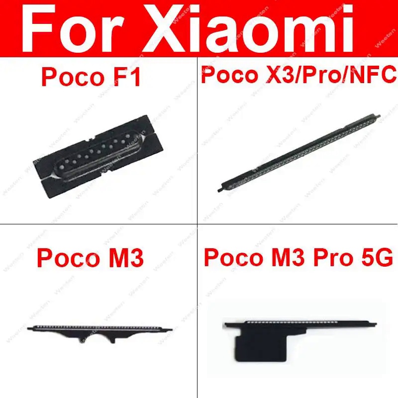 อะไหล่ลําโพงตาข่าย ป้องกันฝุ่น สําหรับ Xiaomi Poco X3 X4 Pro X3 NFC M3 F1 M3 Pro 5G