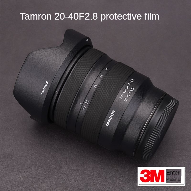 Mebont 3M [Sticker tamron ] Body Camera สติกเกอร์ Skin ไม่ทิ้งคราบกาว ติดง่าย กล้อง tamron 2040 F2.8 SONY PORT body protection FILM