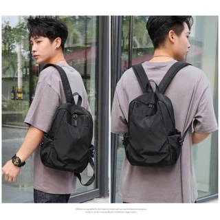 เป้สะพายหลัง-mini สำหรับผู้ชาย น้ำหนักเบากันน้ำ สีทึบ เหมาะสำหรับการเดินทางและใช้งานของนักเรียน จัดส่งจากประเทศไทย