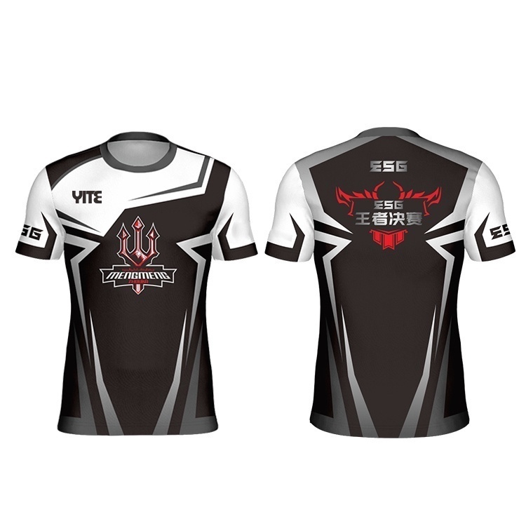 เสื้อสั่งทํา e-sports สุดเท่ทั้งตัวเสื้อ e-sport พิมพ์ลายใส่ e-sports แบบกําหนดเอง