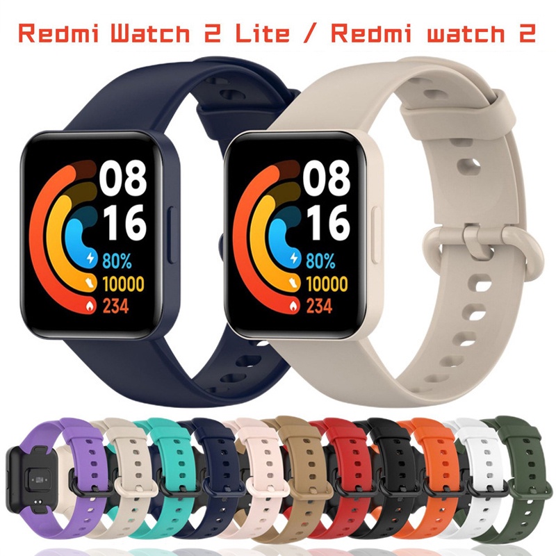 สายนาฬิกาข้อมือซิลิโคน TPU แบบนิ่ม สําหรับ Redmi Watch 2 Lite Redmi Watch2 Correa