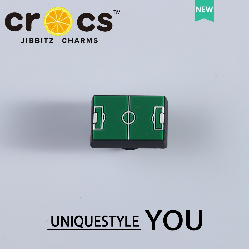 JIBBITZ cross charms ตัวติดรองเท้า ฟุตบอลการ์ตูน ตัวติดรองเท้า cross