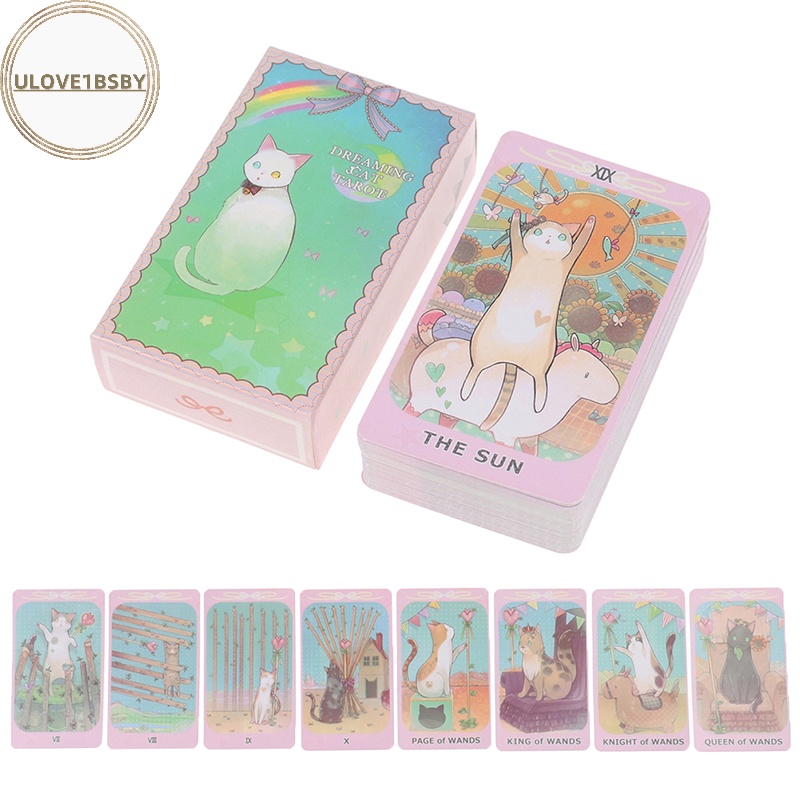 Ulove1bsby Dreaming Prophecy Fate Divination Deck Family Party Board Game TH - รูปที่ 2