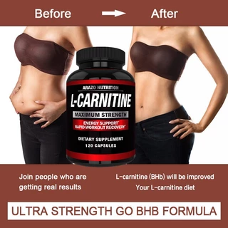 Super L-Carnitine 1000 มก. พร้อมแคลเซียม ช่วยเพิ่มการเผาผลาญและปรับปรุงการเจริญเติบโตของกล้ามเนื้อและการลดน้ำหนัก