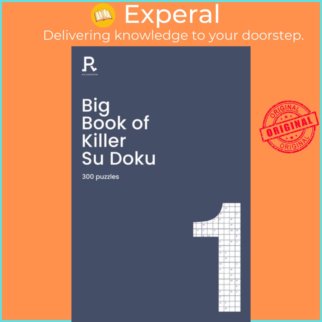 Big Book of Killer Su Doku Book 1 - หนังสือฆ่ากันชน sudoku โดย Richardson Puzzles and Games (ฉบับสหร
