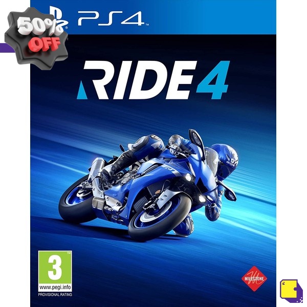 [+..••] PS4 RIDE 4 (เกมส์ PS4™) ตลับเกม/แผ่นเกม/แผ่นเกมPS/xbox
