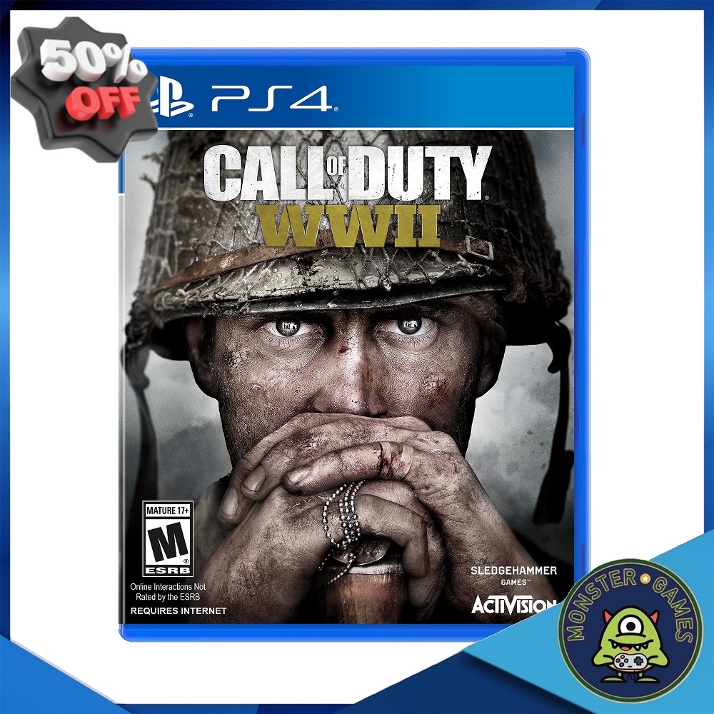 Call of Duty WWII Ps4 แผ่นแท้มือ1 !!!!! (Ps4 games)(เกมส์ Ps.4)(แผ่นเกมPs4WW2 Ps4) ตลับเกม/แผ่นเกม/แผ่นเกมPS/xbox