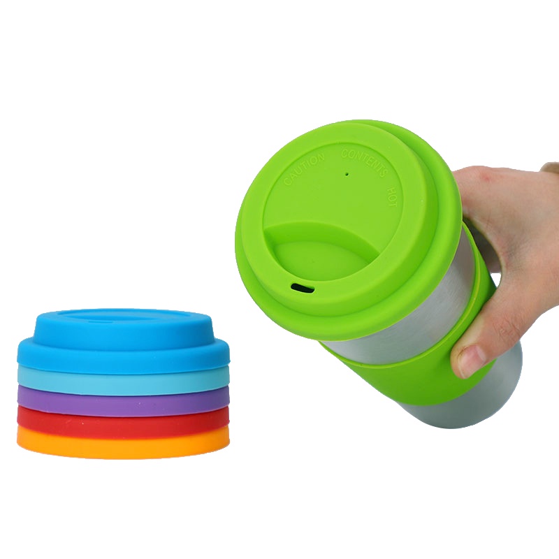 [Kitchenware] ฝาครอบแก้วกาแฟ ซิลิโคน กันฝุ่น กันรั่ว กันความร้อน