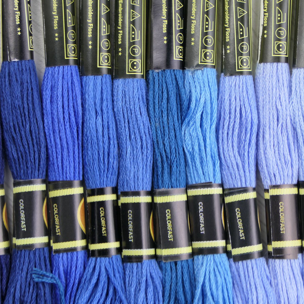 ไหมปักจัดเซ็ทไล่โทนสี 1ชุด12สี ชุดพาสเทล และ เอิร์ธโทน ไหมคุณภาพดี ปักลื่น - รูปที่ 4