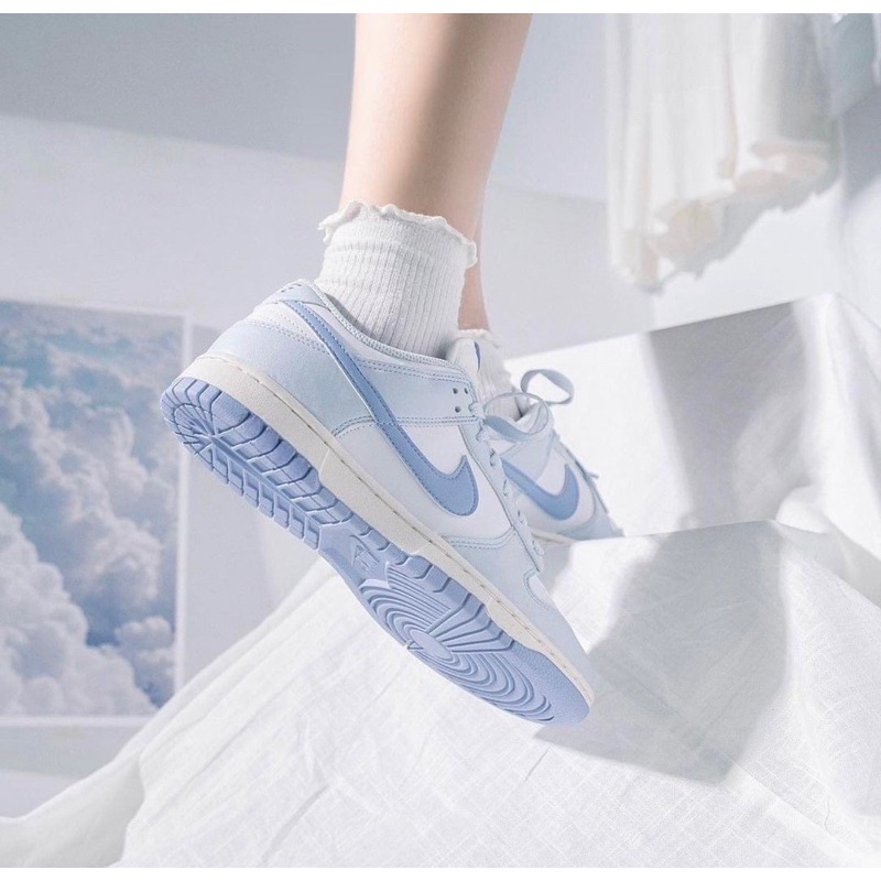 Nike Dunk Low next nature blue tint (W) ของแท้ 100% รองเท้า free shipping