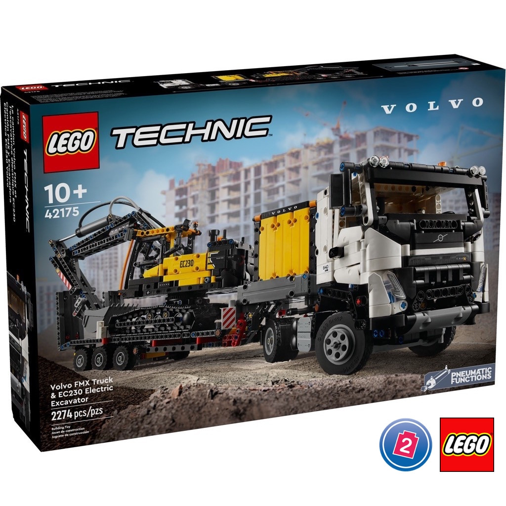 เลโก้ LEGO Technic 42175 Volvo FMX Truck & EC230 Electric Excavator