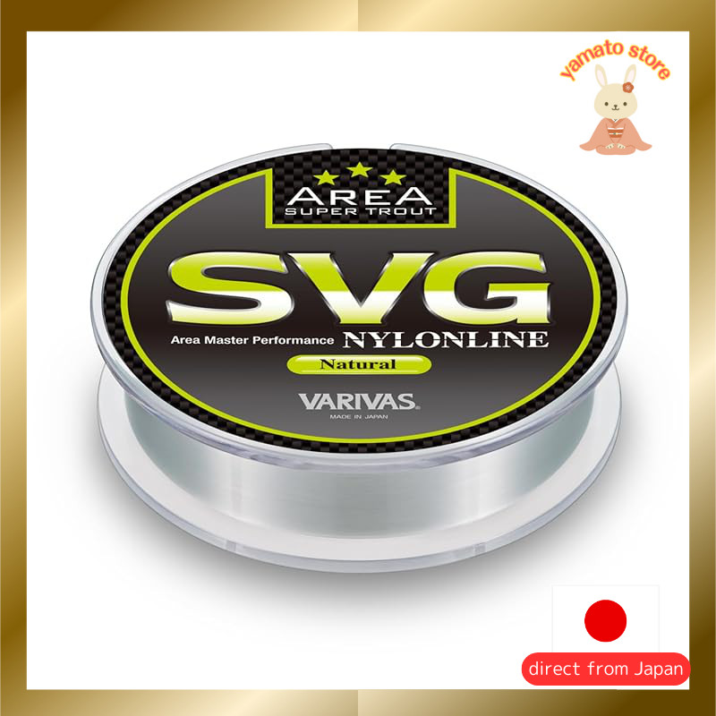 VARIVAS Super Trout Area SVG Nylon 150m Natural Line (2lb - 3.5lb)