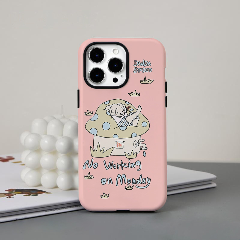 ใช้งานร่วมกับลูกสุนัขสําหรับiPhone 16 15 14 13 12 11 Pro Max X XR Xs Max 8 7 6s Plus SE 2020 ฟิล์ม 2