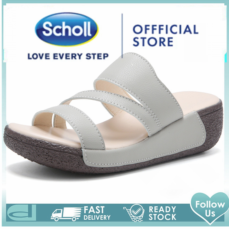Scholl รองเท้าผู้หญิง รองเท้าแตะส้นแบน รุ่น Scholl sandal ใส่สบาย สําหรับผู้หญิง