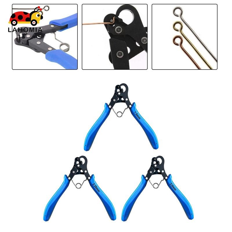 [Lahomia] แหวน Plier เครื่องมือห่อลวด DIY 1.5 มม.2.25 มม.3 มม.สําหรับต่างหูสร้อยข้อมือสร้อยคอ 1 ขั้นตอน Consistent Loops แหวนคีม