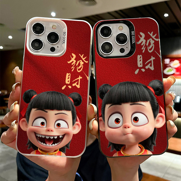 🔥COD🔥เคส iphone 11 13 pro 16 12 14 15 Pro MAX 14 15 Plus X XR XSMAX SE 7Plus เคสโทรศัพท์มือถือกันตกลายการ์ตูนเด็กน่ารัก