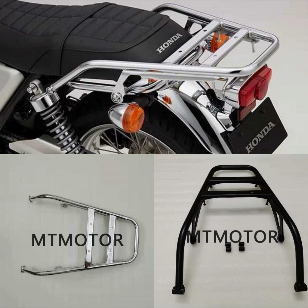 คุณภาพสูง เหมาะสําหรับ Honda CB1100EX CB1100RS ชั้นวางด้านหลังด้านหลัง Wing Travel Rack สไตล์ใหม่ 11-21 สแตนเลส